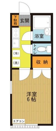 三軒茶屋駅 徒歩8分 1階の物件間取画像